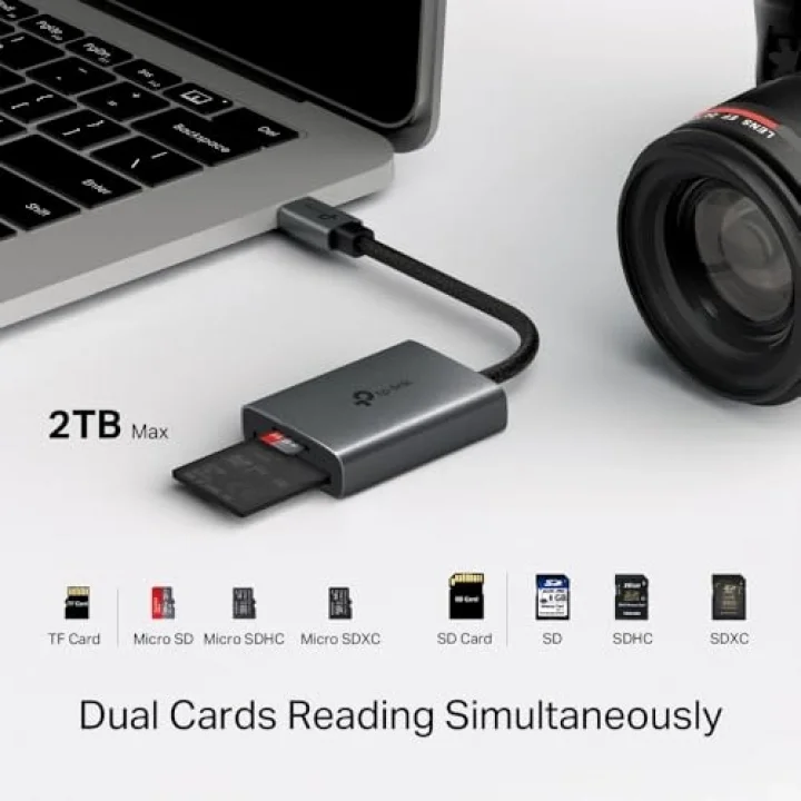 UA430C; USB 3.0 Type-C ile SD & microSD 3.0 Kart Okuyucu