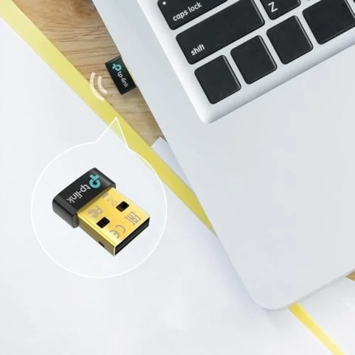 UB500, Bluetooth 5.4, (PC dizüstü bilgisayar masaüstü bilgisayar için, Windows 10/8.1/8/7 Plug & Play destekler), Nano USB Bluetooth Adaptör