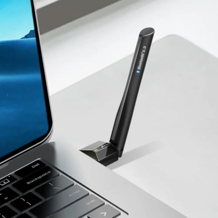 UB500 Plus, Ayarlanabilir Harici Antenli, Yüksek Çekim Güçlü Bluetooth 5.4 USB Adaptör