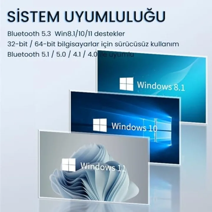 UB503 Bluetooth 5.3 Adaptör Mini USB Dongle
