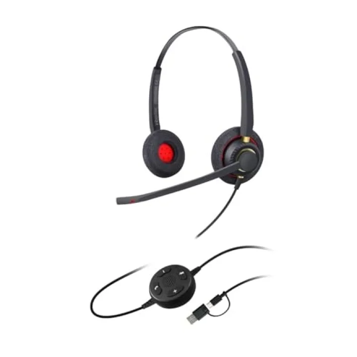 UB805DM Professional Duo Yapay Zeka Gürültü Engelleyici USB Kulaklık
