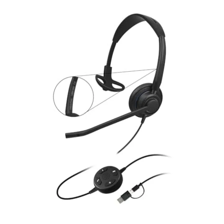 UB815M Mono Çağrı Merkezi Kulaklığı