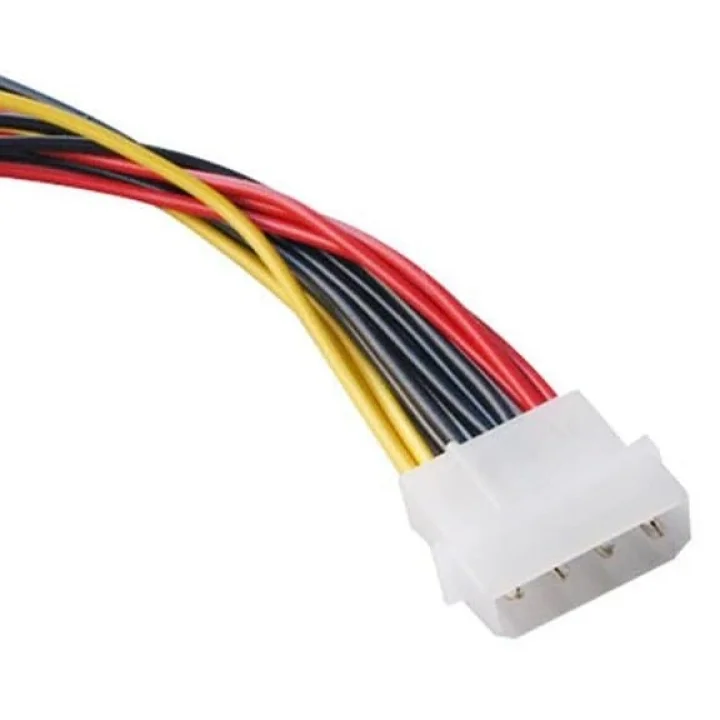 Üçlü 3 Port ide Molex Sata Power Hdd 4 pin Güç Kablosu 5101