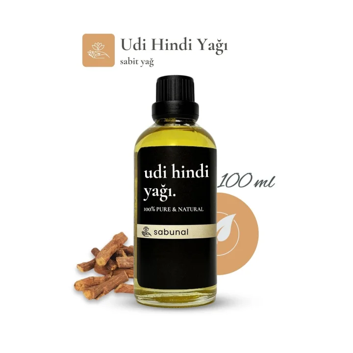 Udi Hindi Yağı 100 ml - Bitkisel Bakım Yağı
