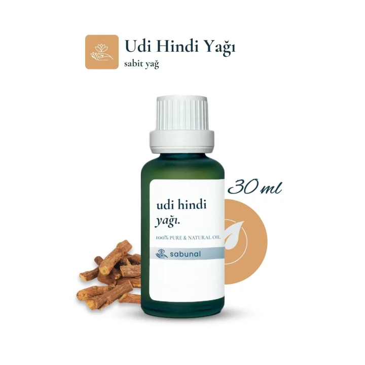 Udi Hindi Yağı 30 ml - Bitkisel Bakım Yağı