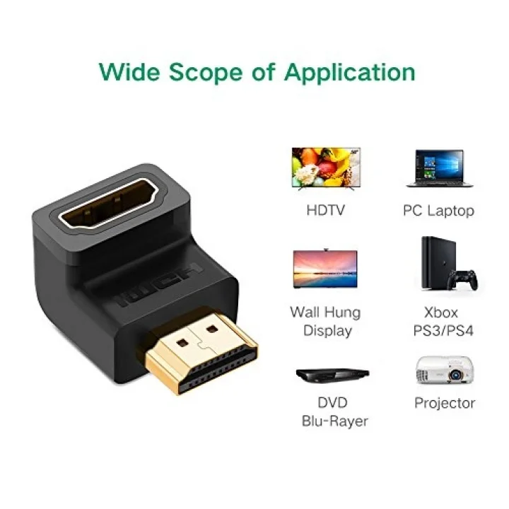 Ugreen 90 Derece HDMI to HDMI Dönüştürücü