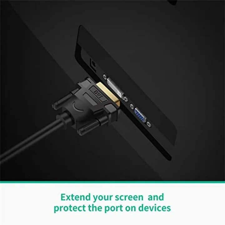 Ugreen DVI 24+1 to HDMI Dönüştürücü Görüntü Aktarma Kablosu