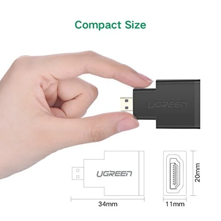 Ugreen Micro HDMI to HDMI Dönüştürücü Adaptör