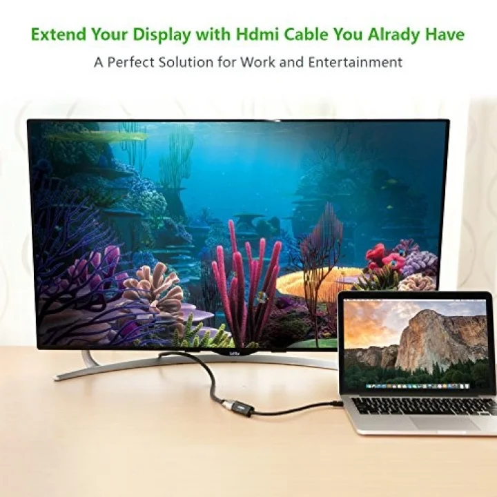 Ugreen Mini Displayport HDMI Dönüştürücü Adaptör Siyah