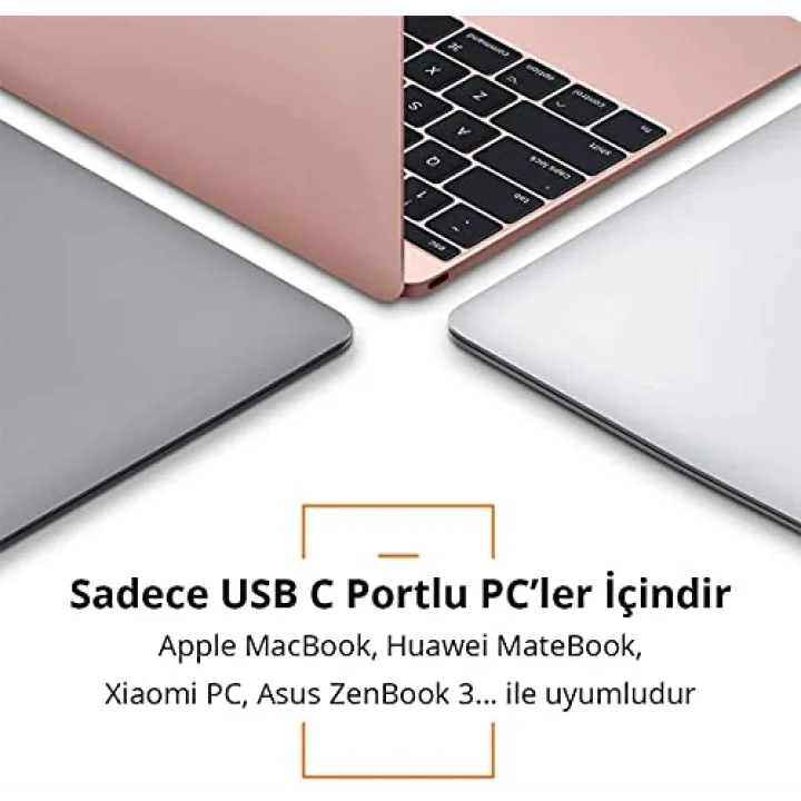Ugreen Type-C to HDMI-VGA Dönüştürücü Adaptör Beyaz