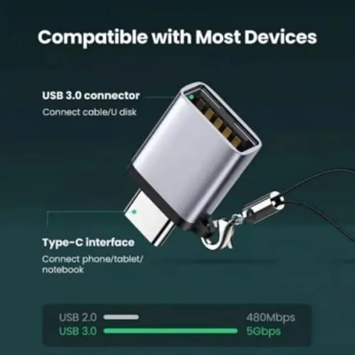 Ugreen Type-C to USB 3.0 Dönüştürücü