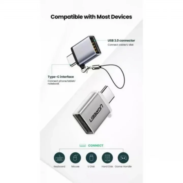 Ugreen Type-C to USB 3.0 Dönüştürücü