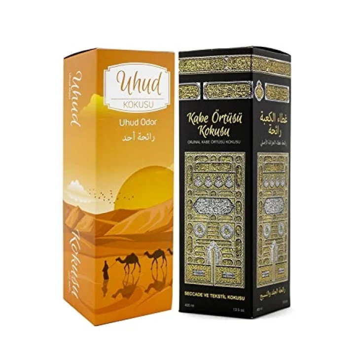 Uhud Ve Kabe Örtüsü Kokusu Sprey 400 Ml. Siyah
