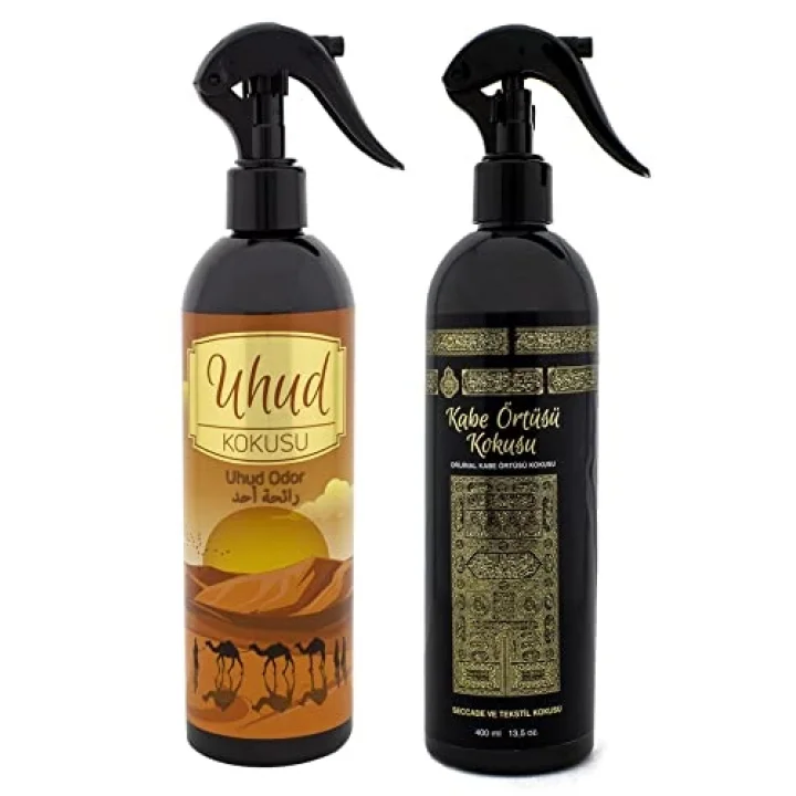 Uhud Ve Kabe Örtüsü Kokusu Sprey 400 Ml. Siyah