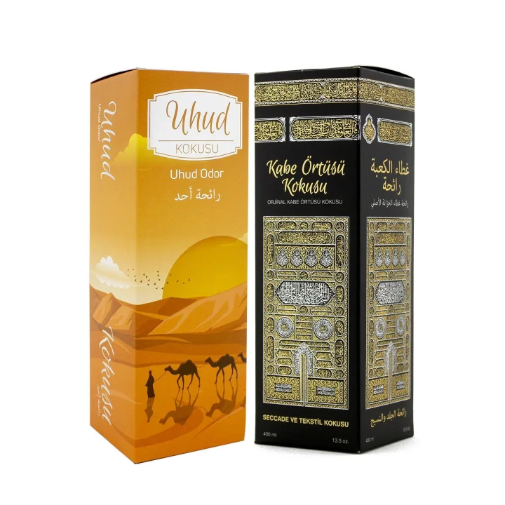 Uhud Ve Kabe Örtüsü Kokusu Sprey 400 Ml. Siyah