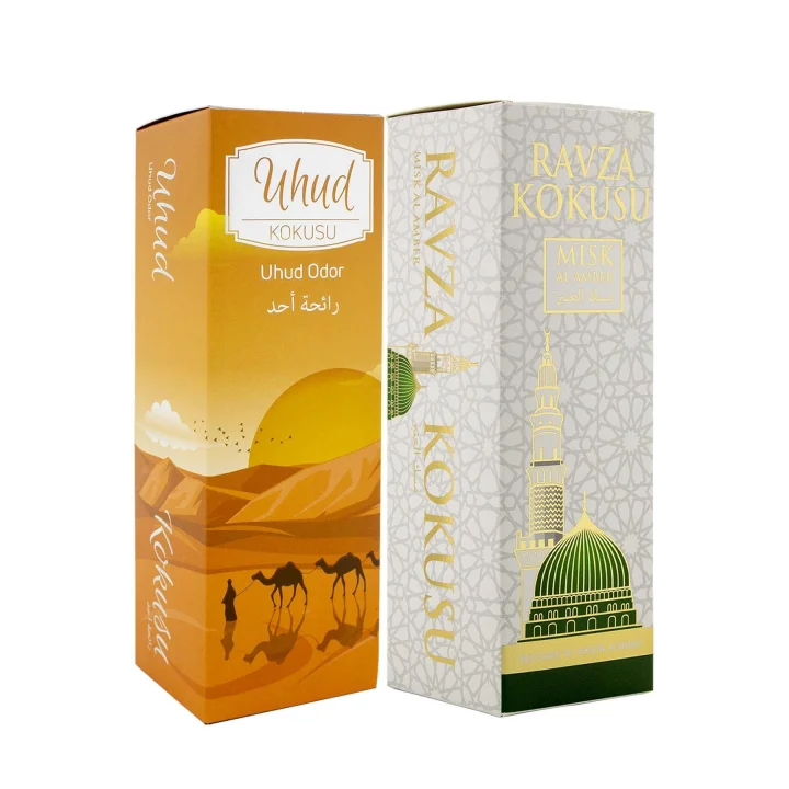 Uhud Ve Medine Ravza Kokusu Sprey 400 Ml. Beyaz