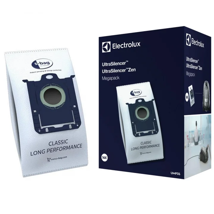UMP3 UltraSilencer Mega torba, 16 sentetik toz torbası E201