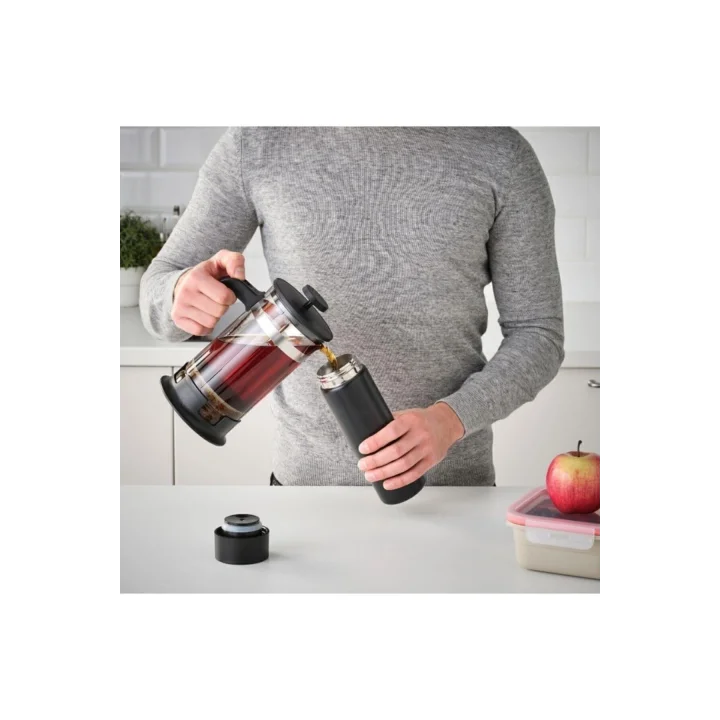 Undersöka Paslanmaz Çelik Termos, 0,4 Litre - Siyah 42526727213722