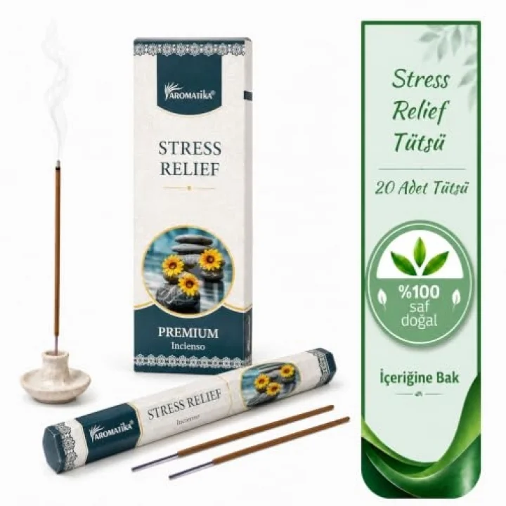 Unicuslife Aromatika Stres Relief Çubuk Tütsü (20 Adet)