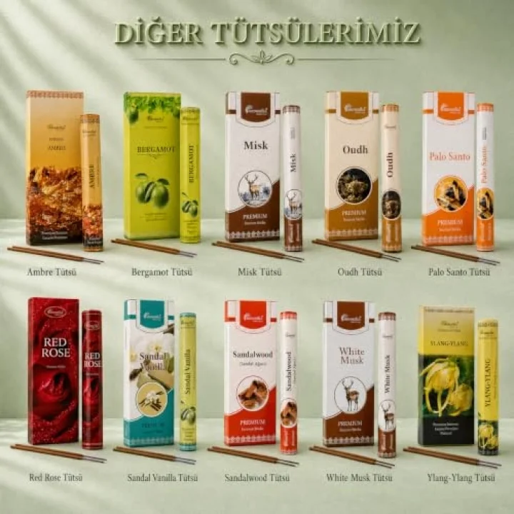 Unicuslife Aromatika Stres Relief Çubuk Tütsü (20 Adet)