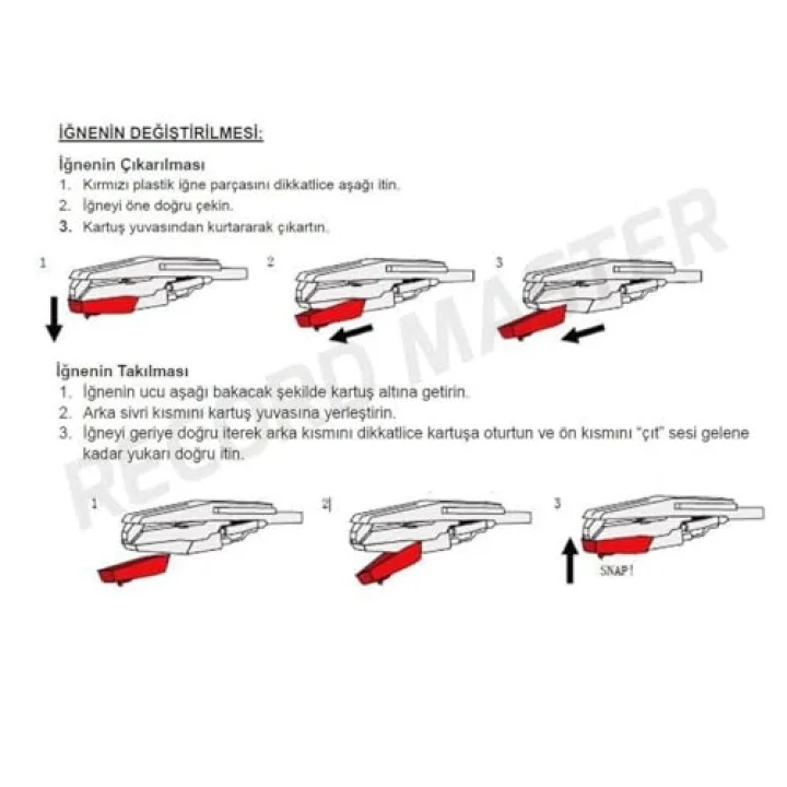Universal Pikap İğnesi - Her Tür Universal İğneli Cihaz İle Uyumludur. (2)