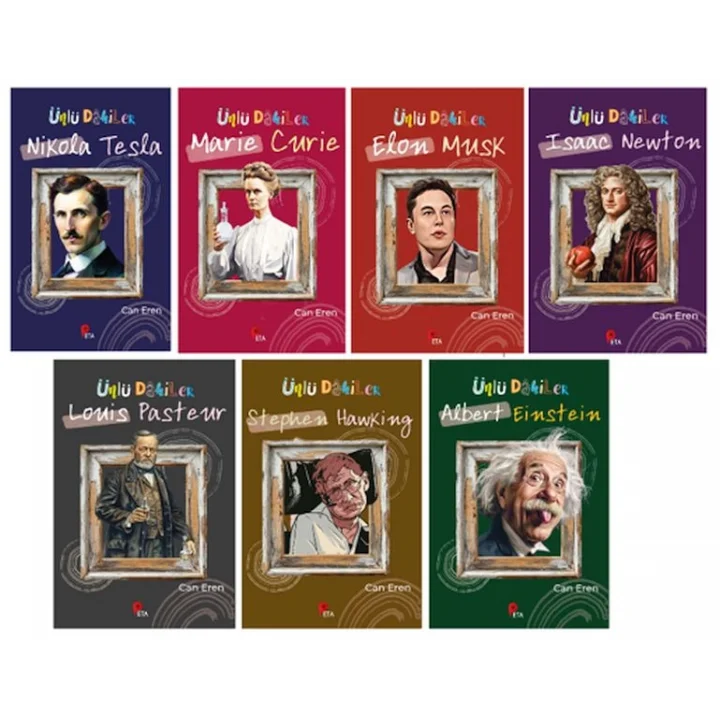 Ünlü Dahiler Seti 7 Kitap