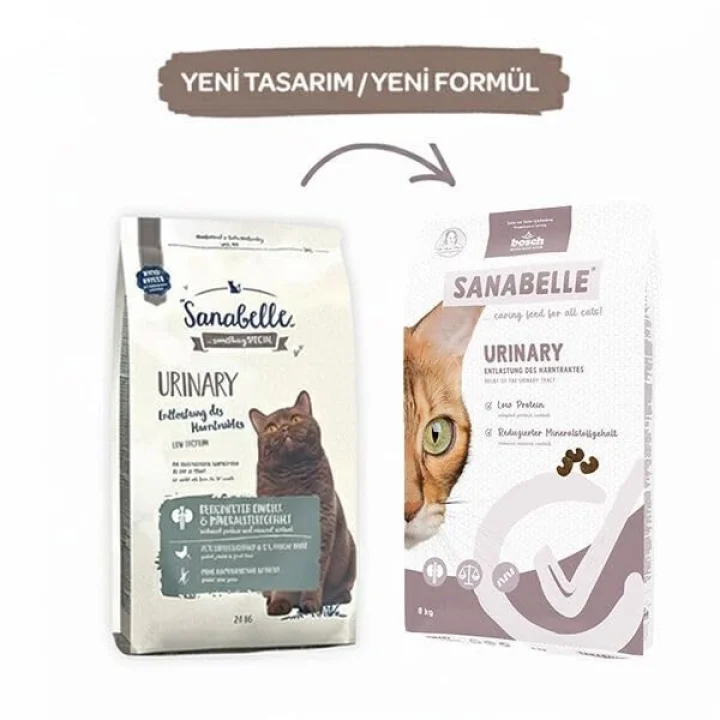 Urinary İdrar Yolu Problemli Kediler İçin Mama 8 Kg