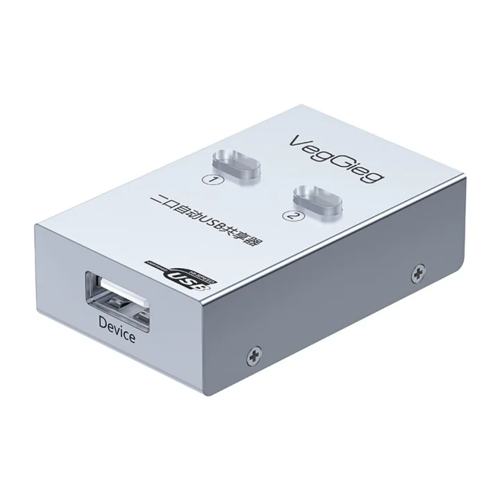 USB 2.0 Anahtarlı 2 Portlu Yazıcı Printer Çoklayıcı Sharing Switch