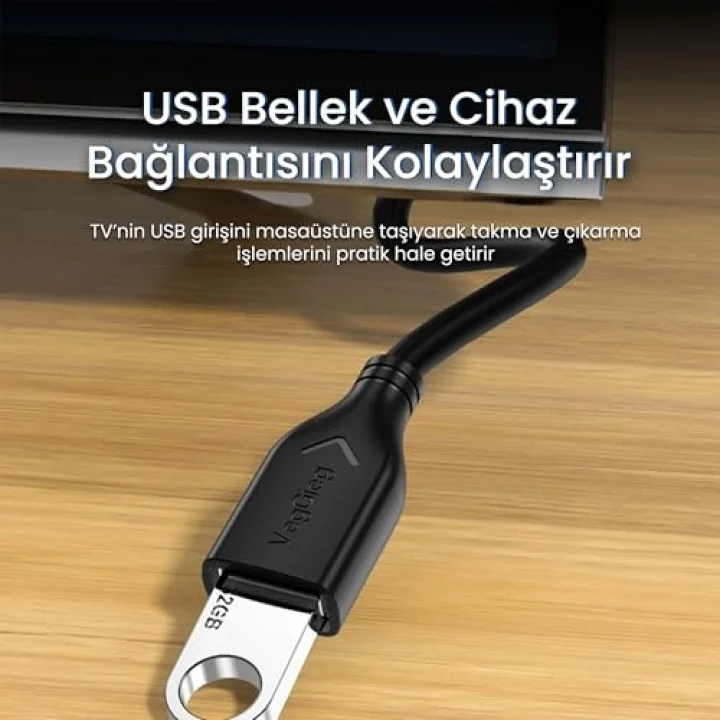 USB 2.0 Uzatma Kablosu 10 Metre