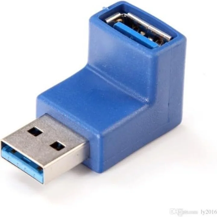 Usb 3.0 90 derece çevirici doksan derece usb 3.0 çevirici L usb 3.0 çevirici dik usb 3.0 çevirici