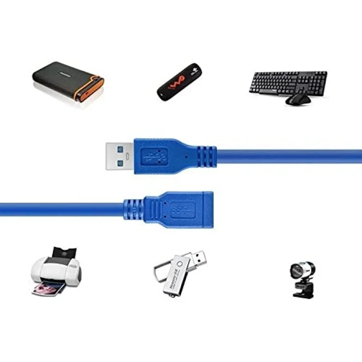 USB 3.0 HDD Harddisk Uzatma ve Veri Ara Bağlantı Kablosu 1.5M 4288