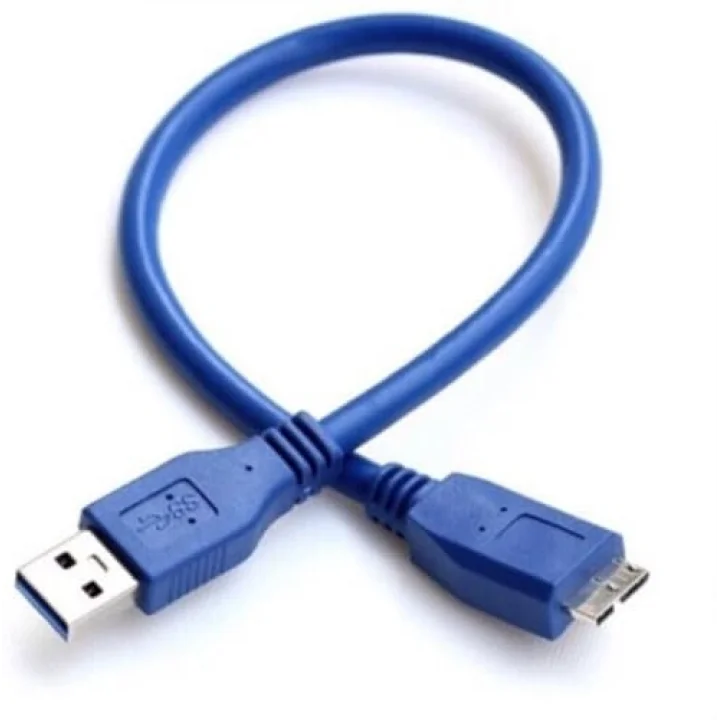 USB 3.0 HDD Taşınabilir Harddisk Veri Data Bağlantı Kablosu 30 cm 4530