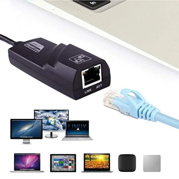 USB 3.0 to Ethernet İnternet ADSL Çevirici Laptop PC Network 4939