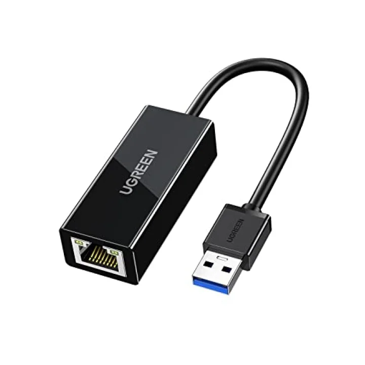 USB 3.0 to RJ45 Gigabit Ethernet Dönüştürücü Adaptör Siyah