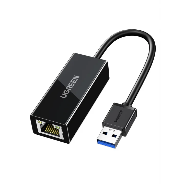 USB 3.0 to RJ45 Gigabit Ethernet Dönüştürücü Adaptör Siyah