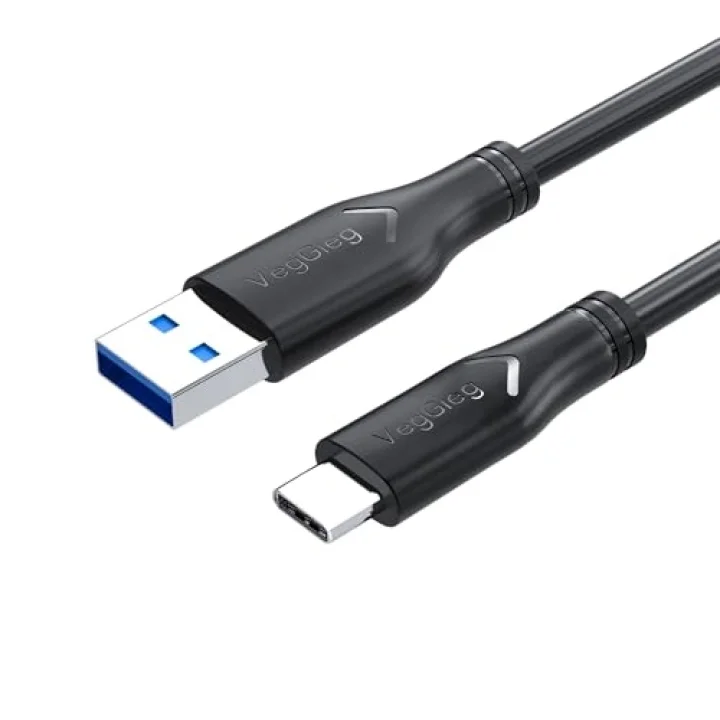 USB 3.0 to Type-C 60W 10Gbps Data ve Şarj Kablosu 50 CM