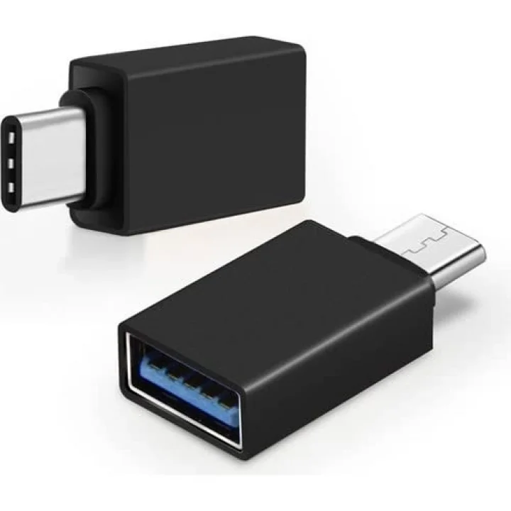 USB 3.0 to Type-C OTG Adaptör Dönüştürücü - 3 Farklı Model (Siyah)