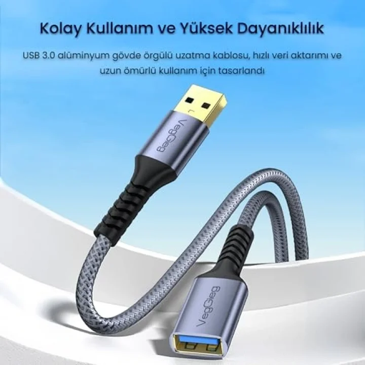USB 3.0 Uzatma Kablosu 3 Metre