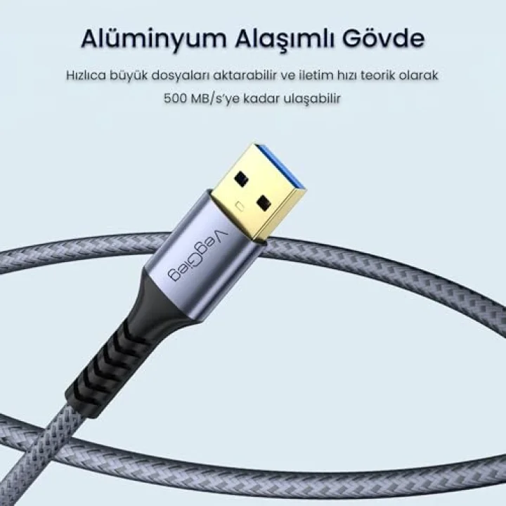 USB 3.0 Uzatma Kablosu 3 Metre