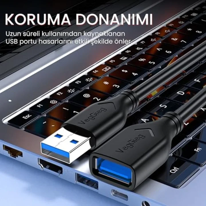 USB 3.0 Uzatma Kablosu 50CM