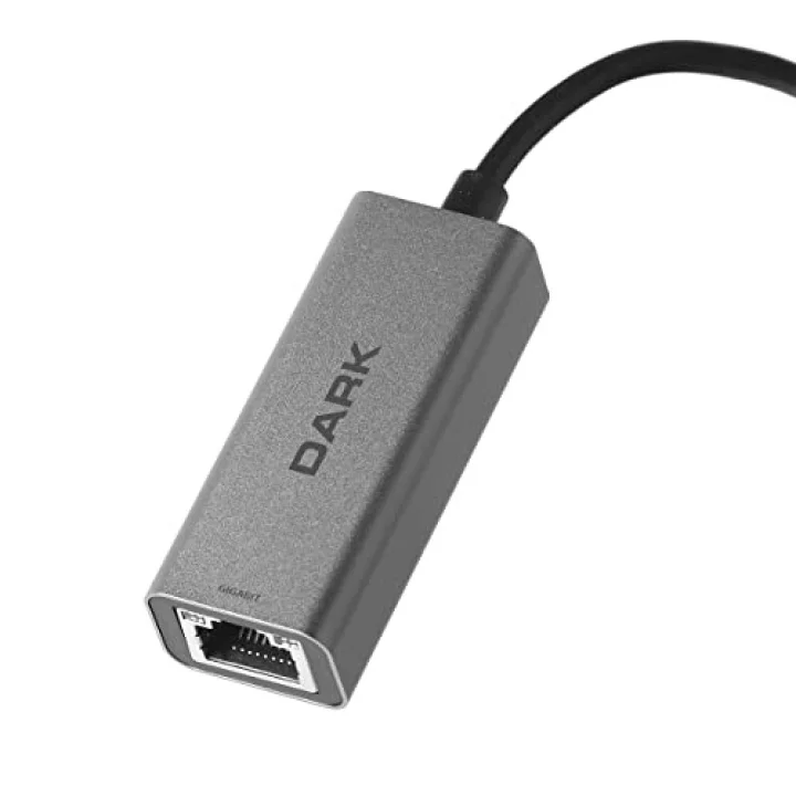 USB 3.1 Type-C Gigabit LAN Adaptör (DK-AC-U31X3GL2), Siyah