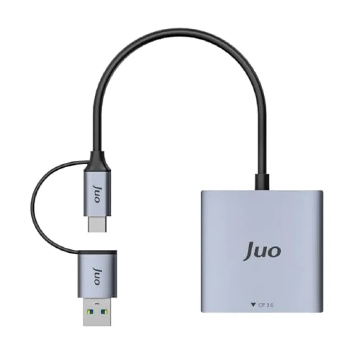 USB 3.2 ve Type-C 3ü 1 Arada SD/CF/TF Micro SD Hafıza Kart Okuyucu