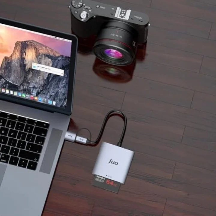 USB 3.2 ve Type-C 3ü 1 Arada SD/CF/TF Micro SD Hafıza Kart Okuyucu