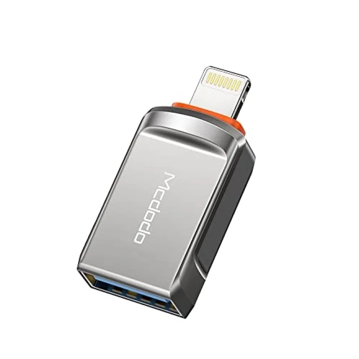Usb-A 3.0 To Lightning Otg Convertor, Gri