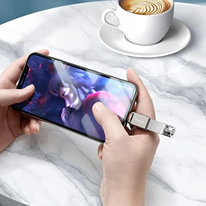 Usb-A 3.0 To Lightning Otg Convertor, Gri