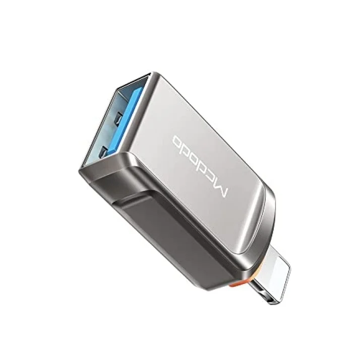 Usb-A 3.0 To Lightning Otg Convertor, Gri