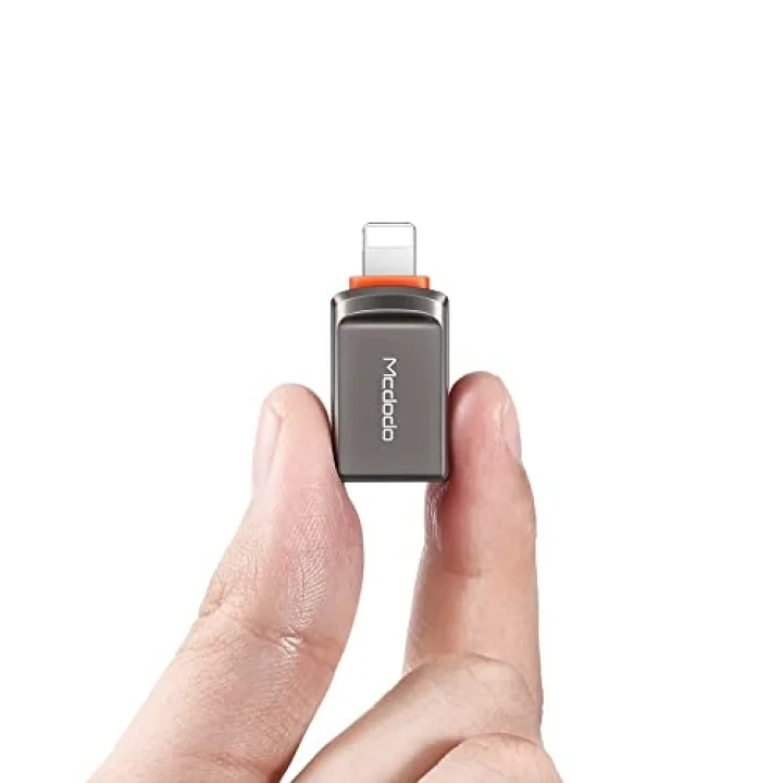 Usb-A 3.0 To Lightning Otg Convertor, Gri