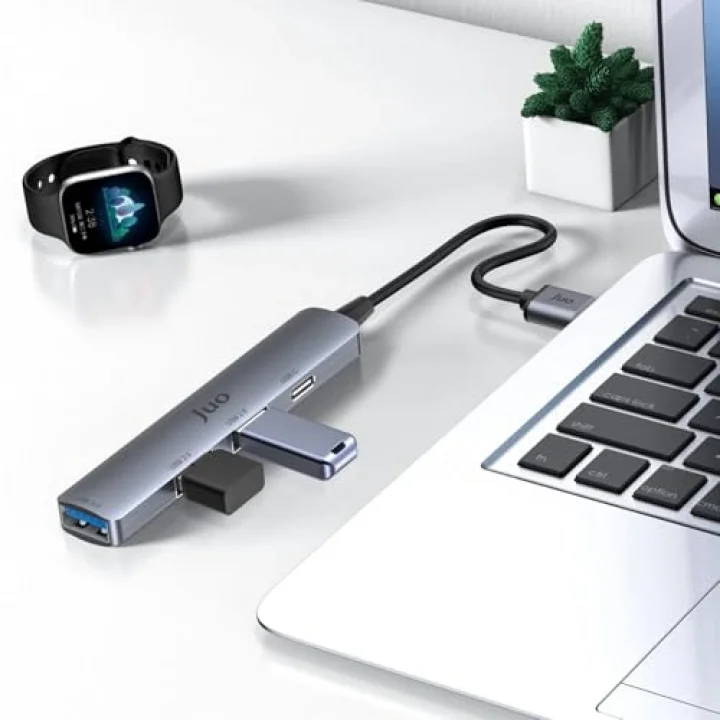 USB-A 4 Portlu USB 3.0 / USB 2.0 Çoklayıcı Dönüştürücü Hub