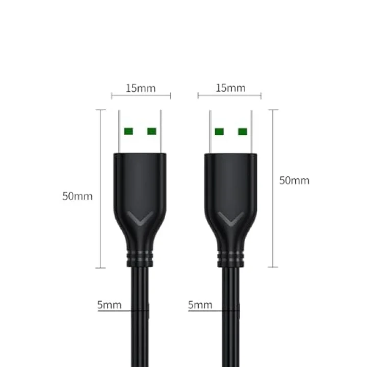 USB-A Male to Male Uzatma USB 2.0 Kablo 1.5 Metre