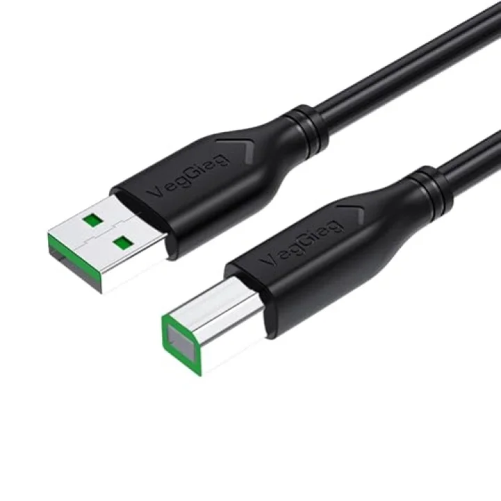 USB B Printer Tarayıcı Yazıcı Data Kablosu 5 Metre